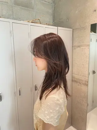 ロング カラー IDEN AND TITY所属・艶髪🌿🫧 yukakoのヘアスタイル