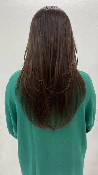 ロング カラー RURI韓国ボブ 🇰🇷タッセルボブのヘアスタイル