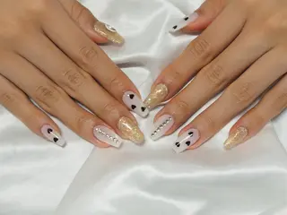 ネイル 新子 沙枝のネイルデザイン