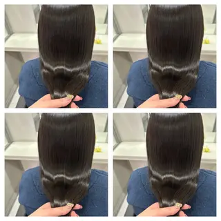 セミロング カラー ヘアアレンジ 🎀推し活ヘアー🎀 Yuuna🐰💖のヘアスタイル