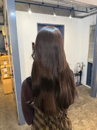 ロング 縮毛矯正/レイヤー カット⭐️SHOTAのヘアスタイル