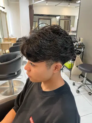 ショート カラー パーマ メンズ 🔥お値段以上🔥 メンズ特化たかひろのヘアスタイル