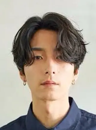 パーマ Ang　関 貫太郎のヘアスタイル