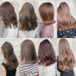 セミロング カラー CALAMARI所属・ツヤ髪髪質改善 yu-kiのヘアスタイル