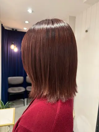 ミディアム り おのヘアスタイル