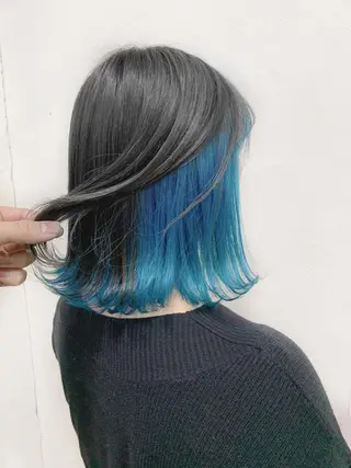 ミディアム カラー 透明感カラー特化型 NAOKIのヘアスタイル