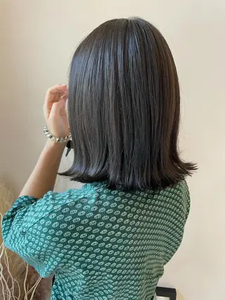 ミディアム 林 慧悟のヘアスタイル
