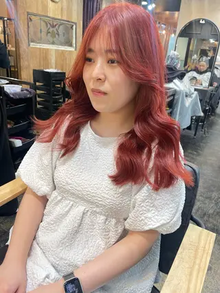 ロング 韓国 / 中国ヘア 🦋Noniのヘアスタイル