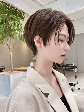 ショート Miyuki ⭐︎men’scutのヘアスタイル
