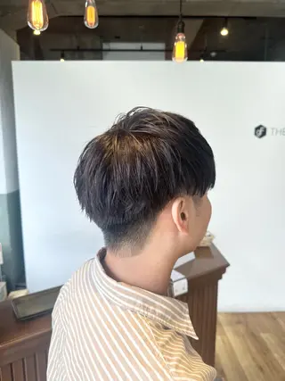 カラー メンズ いまじゅく あおいのヘアスタイル