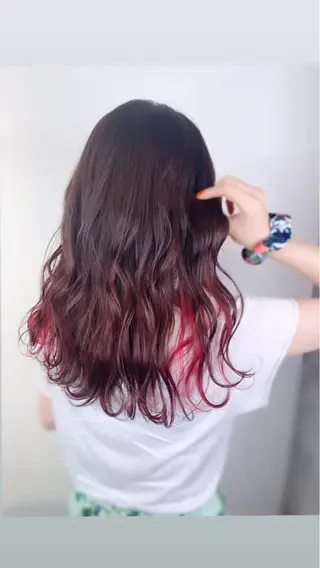 セミロング 柔らか透明感カラー ☀️koshi☀️のヘアスタイル