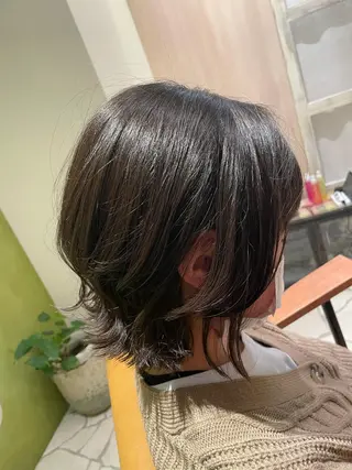 ミディアム 韓国風レイヤーカット 🇰🇷❕モカのヘアスタイル