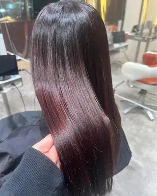 ロング _WHITE難波店[アンダーバーホワイト]所属・艶カラー/髪質改善 /韓国風/中村嘉秀のヘアスタイル