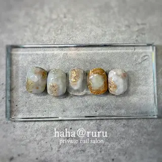 ネイル haha@ ruruのネイルデザイン