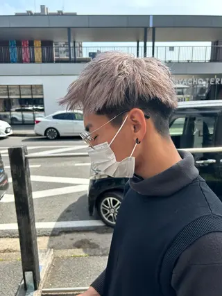 ショート 問屋町chapter 日笠快生のヘアスタイル