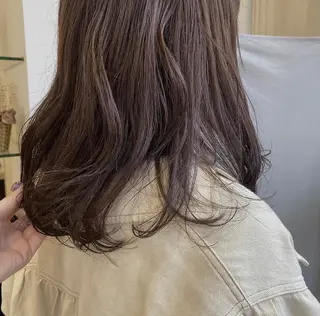 ロング カラー 滝本 里実のヘアスタイル