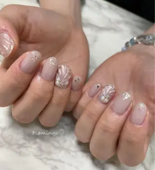 ネイル 40代からの爪を守る ×ケア重視サロン♡のネイルデザイン