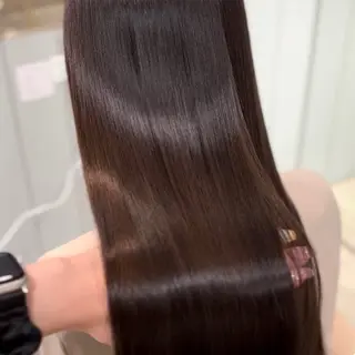 セミロング カラー 美髪縮毛矯正/髪質 改善/Lecielのヘアスタイル