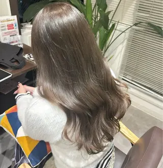 セミロング Ami♡表参道 ピンク/ラベンダーのヘアスタイル