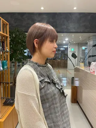 ショート 🫧艶髪、暖色カラー 🫧Harukaのヘアスタイル