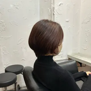 ショート カラー HONAMI. パーマモデル募集中のヘアスタイル