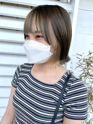 ミディアム カラー －SARRY－ YUKIのヘアスタイル