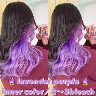 カラー 渋谷:インナーカラー ／🍒エリカ🍒のヘアスタイル