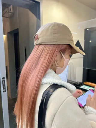 ロング カラー DEST所属・吉野 瑳桜のヘアスタイル