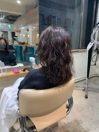 ミディアム パーマ スパイキーショート/ メンズヘア/hugeのヘアスタイル