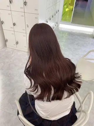 カラー 暖色ヘア🎀🍒 Manami🤍のヘアスタイル