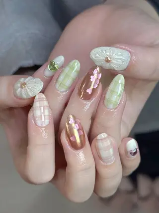 ネイル Dark honey スカルプ専門原宿店のネイルデザイン