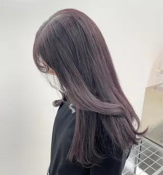 ロング カラー 淡色ラベンダー♡ ニーナ🎀🦙のヘアスタイル