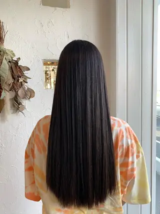 ロング 🌸小掛🌸 豊橋外国人風カラーのヘアスタイル