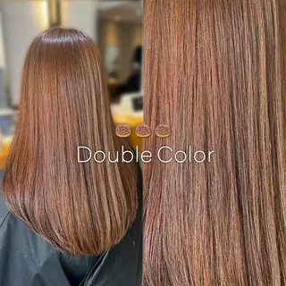 ロング カラー ラフィスヘアードープ所属・👑髪質改善wカラー /ハイトーン/アユカのヘアスタイル