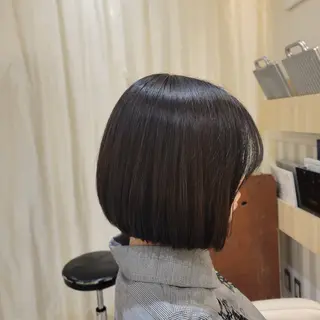 ミディアム カラー 木幡 響のヘアスタイル