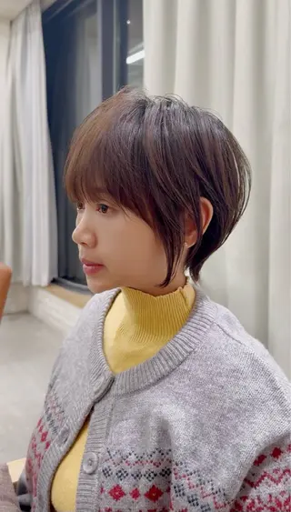 ショート ショート特化/ 似合わせカット/といのヘアスタイル