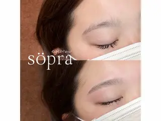 アイブロウ söpra 秦野の眉毛・アイブロウイメージ