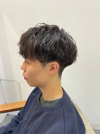ショート パーマ ヘアアレンジ メンズ 🔥メンズ特化🔥 木村 祐太のヘアスタイル