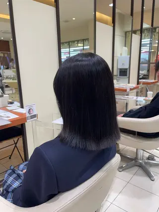 ミディアム カラー カネヒラ リョウスケのヘアスタイル