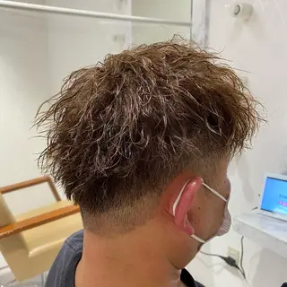 パーマ メンズ 三好 涼華のヘアスタイル