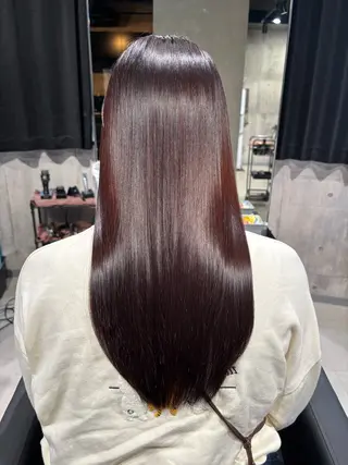 ロング カラー _white【京橋店】所属・_WHITE / KENTOのヘアスタイル