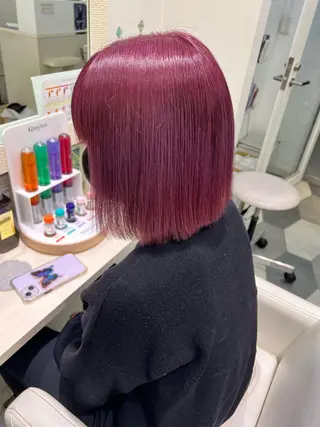 ショート カラー Lapis 池袋店所属・MASHIRO 🩵Lapis池袋店のヘアスタイル