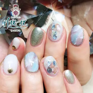 ネイル 六本木ネイル阡夜一夜 当日&持ち込み歓迎のネイルデザイン