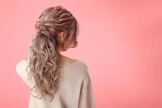 ロング ヘアアレンジ MagicMush ✴︎シールエクステのヘアスタイル