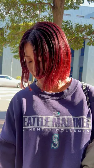 ショート ボブ/透明感カラー 🧸YUI❤️のヘアスタイル