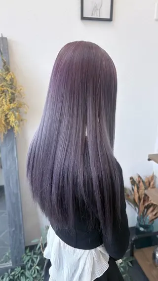 ロング カラー STRAAL所属・カラーモデル🩷 ゆうかのヘアスタイル