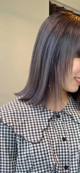 ミディアム AKIHO 福岡美容室のヘアスタイル