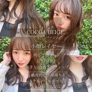 セミロング カラー 完全美髪特化 髪質改善/島　悠輔のヘアスタイル