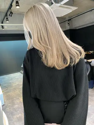 ロング 【艶カラー⠀】坂東 要のヘアスタイル