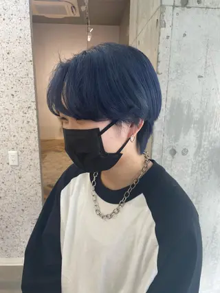 ショート カラー メンズ lani hair salon所属・SHOTO ハイトー ン/デザインカラーのヘアスタイル
